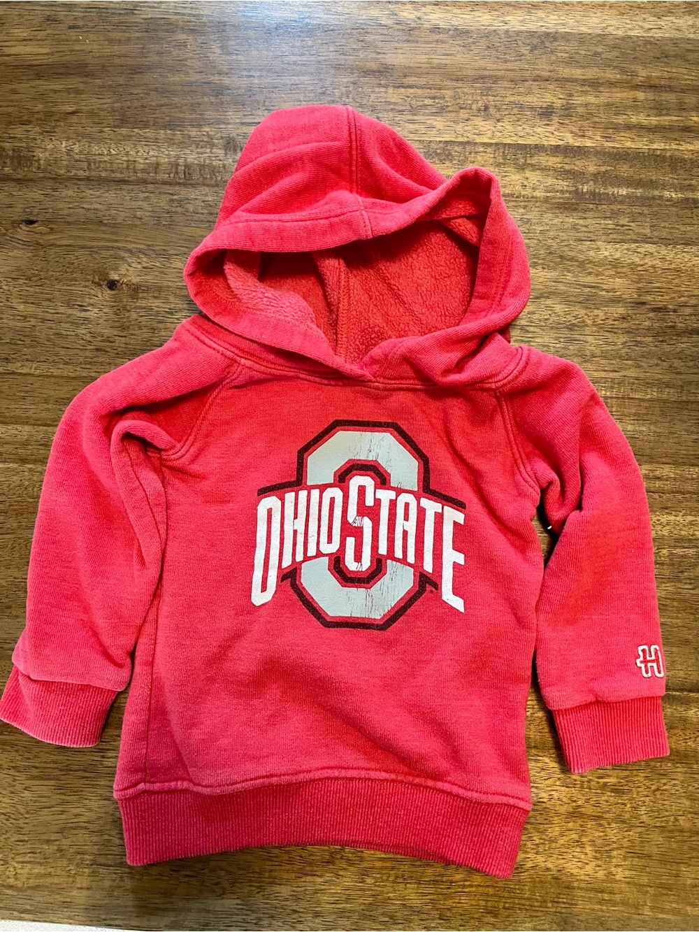 Ohio State Homage Hoodie 12-18 months